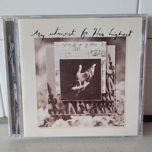 Inspirational Music CD with Floral Design